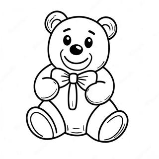 Gummy Bear Coloring Pages