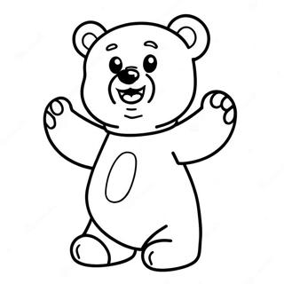 Gummy Bear Coloring Page 90298-30335