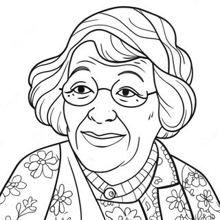 Grandma Coloring Page 90402-30413