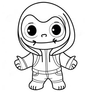 Chibi Sans Coloring Page 90587-30572