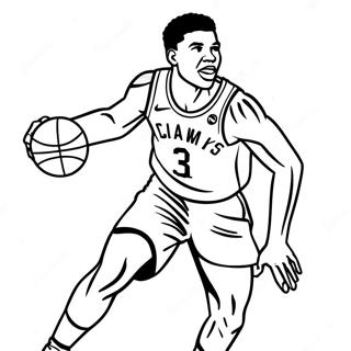 Giannis In Action Coloring Page 90611 30581