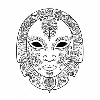 Mask Coloring Page 90661-30614