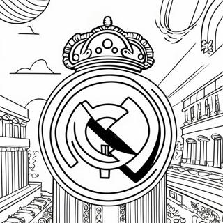 Real Madrid Coloring Pages