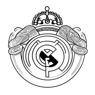 Real Madrid Coloring Page 90813-30736
