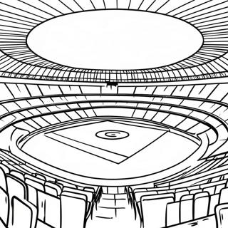 Real Madrid Stadium Coloring Page 90817-30749