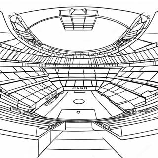 Real Madrid Stadium Coloring Page 90817-30750