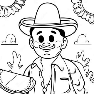 Cinco De Mayo Coloring Pages