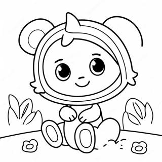 Cute Mini Coloring Page 90968-30853