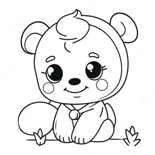 Cute Mini Coloring Page 90968-30856