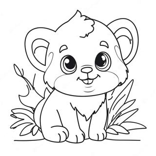 Adorable Animal Mini Coloring Page 90969-30859