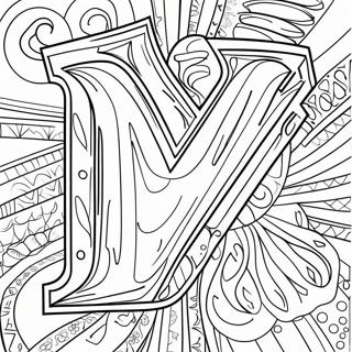 Letter Y Coloring Page 91044-30915