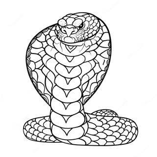 King Cobra Coloring Page 91069-30934