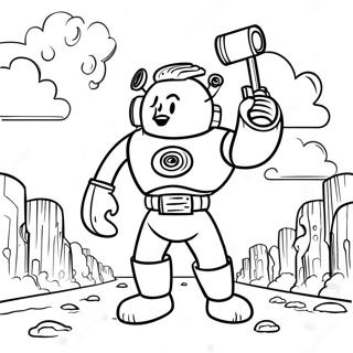 Fallout Coloring Page 91095 31023
