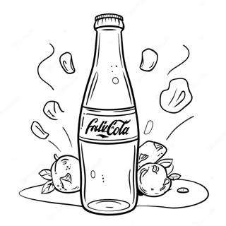 Fallout Nuka Cola Bottle Coloring Page 91098 30966