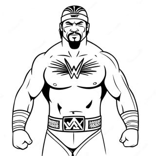 Wwe Coloring Page 91121-30974