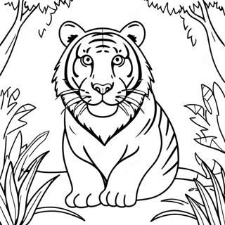 Tiger Coloring Pages