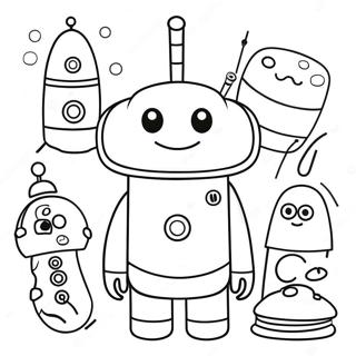 Storybots Coloring Pages