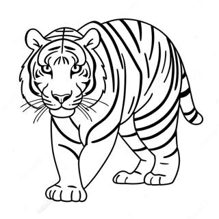 Tiger Coloring Pages