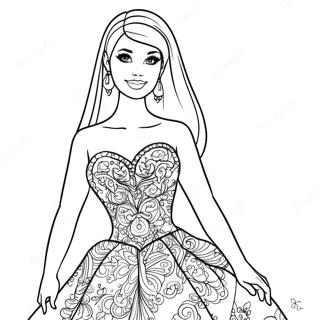 Barbie Coloring Pages