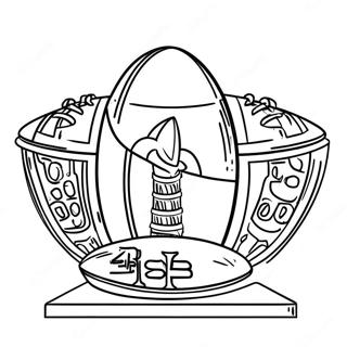 Super Bowl 58 Coloring Pages