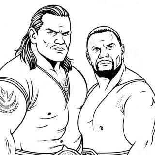 Wwe Coloring Page 91531-31361