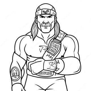 Wwe Coloring Page 91531-31363