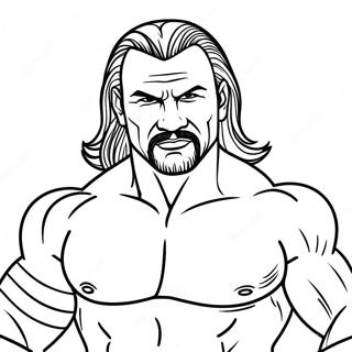 Wwe Legends Coloring Page 91535-31377