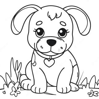 Dog Day Coloring Pages