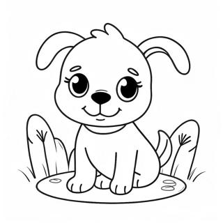 Cute Dog Day Coloring Page 91637 31453