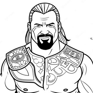 Wwe Coloring Page 91836-31602