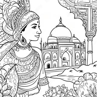 India Coloring Pages