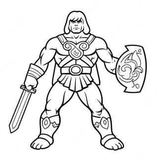 He Man Coloring Pages