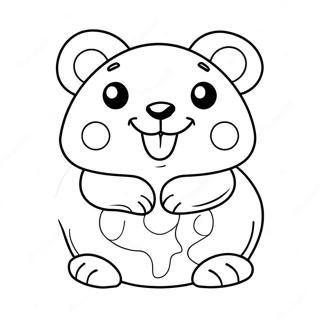 Squishy Coloring Pages