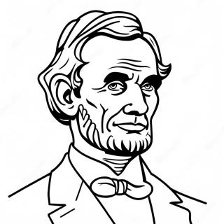 Abraham Lincoln Coloring Pages