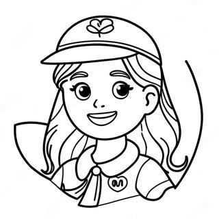 Delicious Girl Scout Cookie Coloring Page 92068-31787