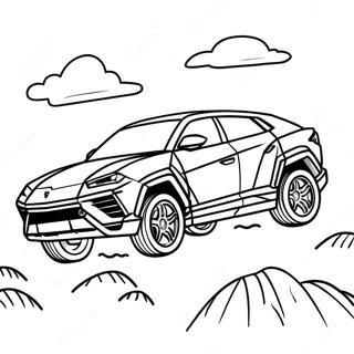 Lamborghini Coloring Pages