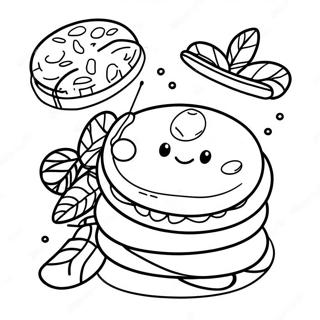 Chewy Thin Mints Girl Scout Cookie Coloring Page 92070 31794