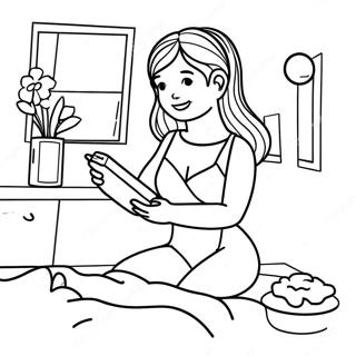 Self Care Coloring Page 92220-31902