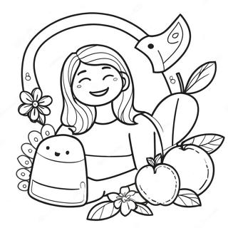 Self Care Coloring Page 92220-31903