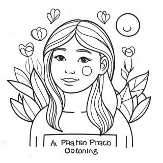 Self Care Coloring Page 92220-31904