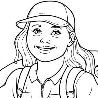 Amanda The Adventurer Coloring Pages