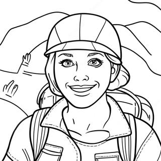 Amanda The Adventurer Coloring Page 92505-32122