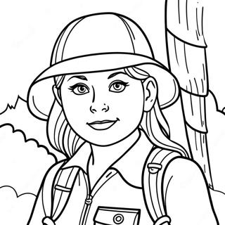 Amanda The Adventurer Coloring Page 92505-32123