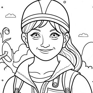 Amanda The Adventurer Coloring Page 92505-32124