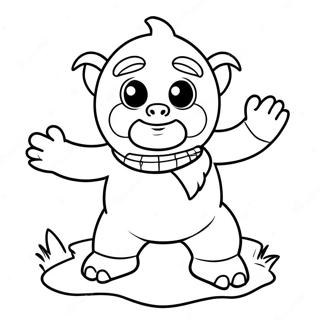 Yeti Coloring Pages