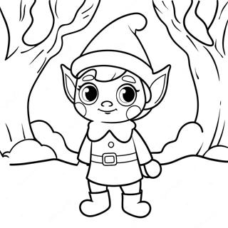 Elf Movie Coloring Pages