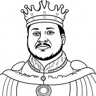 King Coloring Page 92837-32383