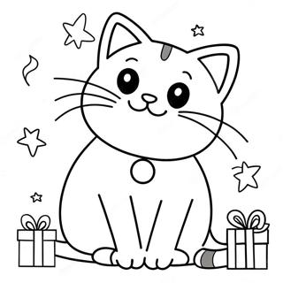 Christmas Animal Coloring Pages