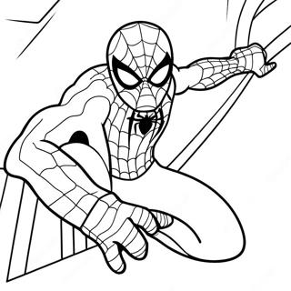 Spiderman Halloween Coloring Pages