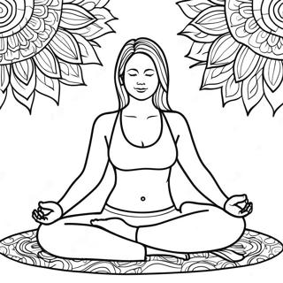 Meditation Coloring Pages